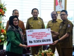 BSG Setor Deviden Rp11,5 Miliar ke Pemprov Gorontalo, Ini Manfaatnya untuk Daerah.
