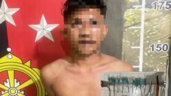 Mengancam Mantan Dengan Badik, Seorang Pemuda Di Kota Gorontalo Ditangkap Polisi