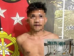 Mengancam Mantan Dengan Badik, Seorang Pemuda Di Kota Gorontalo Ditangkap Polisi