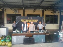 Timah Panas Akhiri Pelarian Komplotan Pencurian 15 TKP di Bone Bolango