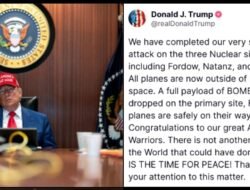 BREAKING NEWS: Amerika Serikat Resmi Serang Iran, Tiga Fasilitas Nuklir Jadi Target