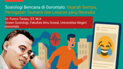 Sosiologi Bencana di Gorontalo: Sejarah Gempa, Peringatan Tsunami, dan Lelucon yang Beresiko