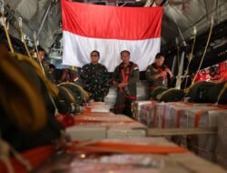 Satgas Garuda Merah Putih II Sukses Airdrop 17,8 Ton Bantuan ke Gaza di Hari Kemerdekaan RI ke-80