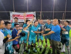 Jurnalis Kota Gorontalo Juara Liga Futsal Jurnalis HPN ke-80