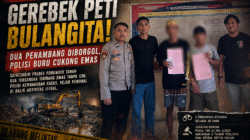 GEREBEK PETI BULANGITA! Dua Penambang Diborgol, Polisi Buru Cukong Emas