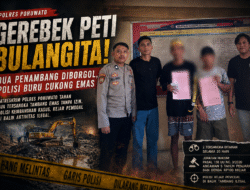 GEREBEK PETI BULANGITA! Dua Penambang Diborgol, Polisi Buru Cukong Emas