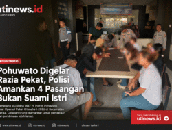 Empat Pasangan Bukan Suami Istri Terjaring Operasi Pekat Otanaha I – 2026 di Marisa