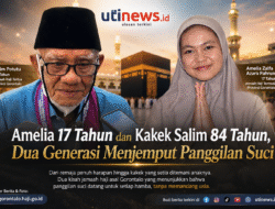 Amelia 17 Tahun dan Kakek Salim 84 Tahun, Dua Generasi Menjemput Panggilan Suci