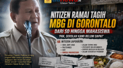 Nitizen Ramai Tagih MBG di Gorontalo, dari SD hingga Mahasiswa: “Pak Prabowo, Sekolah Kami Belum Dapat”
