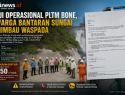 Uji Operasional PLTM Bone, Warga Bantaran Sungai Diimbau Waspada