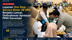 Layanan One Stop Service Kloter 28 UPG Berjalan Lancar, Ombudsman Apresiasi PPIH Gorontalo