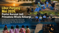 Libur Panjang Mei 2026, Pantai Kurenai Jadi Primadona Wisata Keluarga