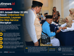 393 Jemaah Kloter 28 UPG Masuki Embarkasi Haji Gorontalo, Layanan One Stop Service Diterapkan