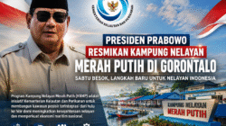 Presiden Prabowo Dijadwalkan Resmikan Kampung Nelayan Merah Putih di Gorontalo, Ini Penjelasan Program KNMP