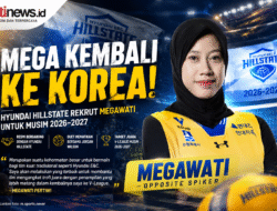 Mega Kembali ke Korea! Hyundai Hillstate Rekrut Megawati untuk Musim 2026–2027