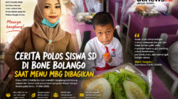 “Maunya Kangkung”: Cerita Polos Siswa SD di Bone Bolango Saat Menu MBG Dibagikan
