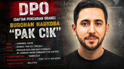 Polri Rilis Sketsa Buronan Narkoba “Pak Cik” Usai Diduga Operasi Plastik
