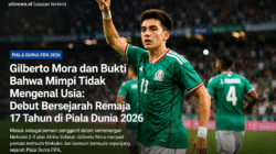 Gilberto Mora: Dari Mimpi Seorang Anak ke Panggung Terbesar Dunia