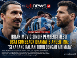 Ibrahimovic Sindir Pembenci Messi Usai Comeback Dramatis Argentina: “Sekarang Kalian Tidur dengan Air Mata”