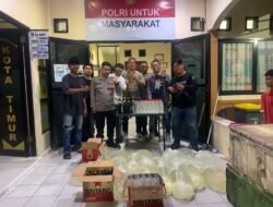 Gerebek Rumah di Talumolo, Polisi Sita 480 Liter Cap Tikus